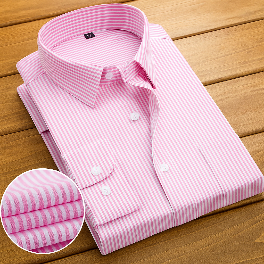 Men's Formal Step Shirts  Fashionable Long Sleeve Smart Looking Fashion Shirt