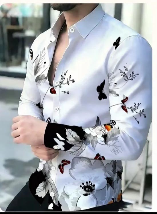 Full Sleeve Printed Shirt for Men